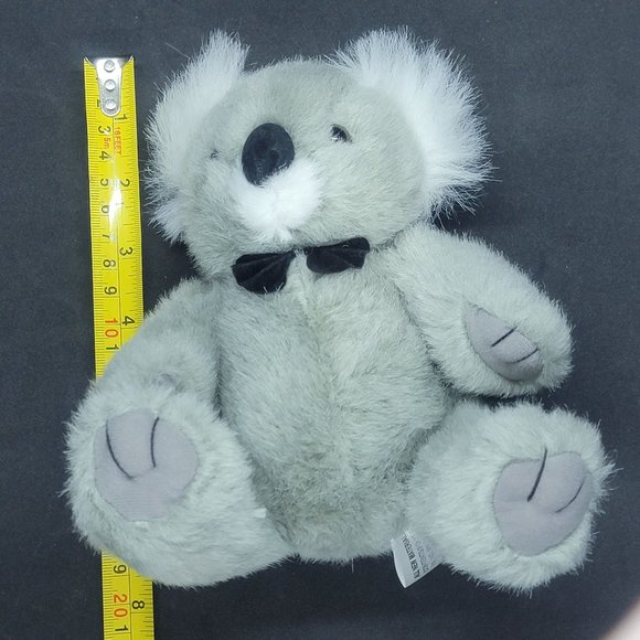 Steven Smith Koala Bear Sitting Gray Plush Stuffed Animal Toy 8 Inch gray black - Picture 4 of 4